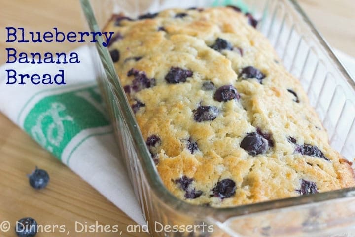 Blueberry Banana Bread 