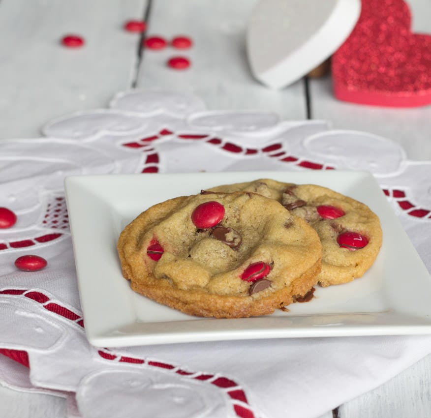 Brown Butter M&M Cookies