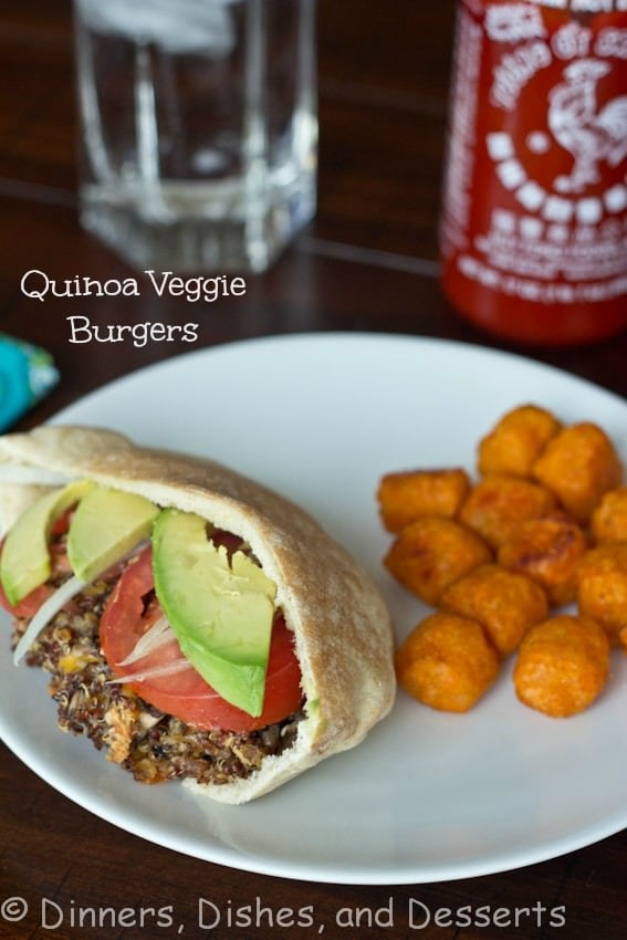 Quinoa Veggie Burger #recipe | Dinners, Dishes, and Desserts