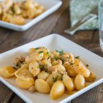 Gnocchi with Fennel & Sausage in a light tomato sauce - dinner is ready in 20 minutes!