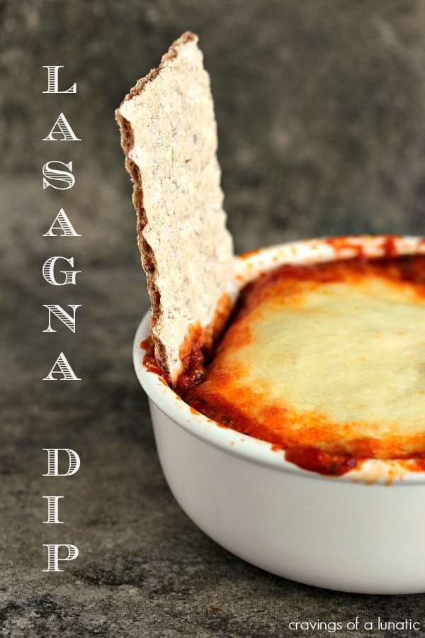 Lasagna Dip {Cravings of a Lunatic}