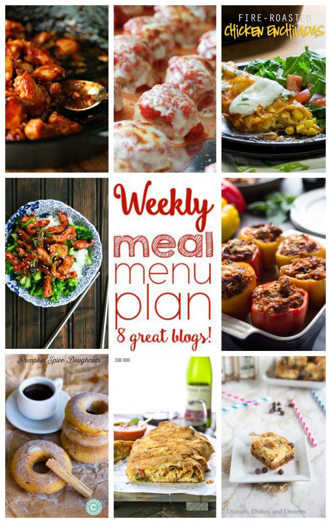 Weekly Meal Plan Week 5 collage image 