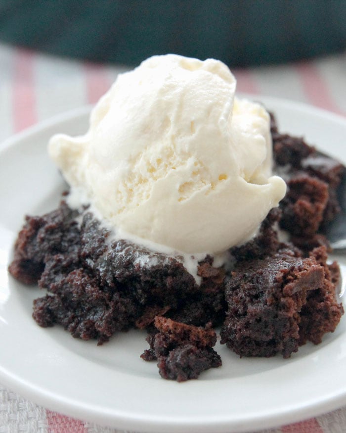 Chocolate Brownie Pudding {Chocoalte, Chocolate, and More}