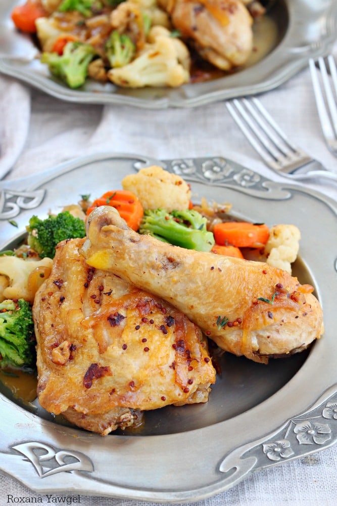 Beer Braised Chicken {Roxana's Home Baking}