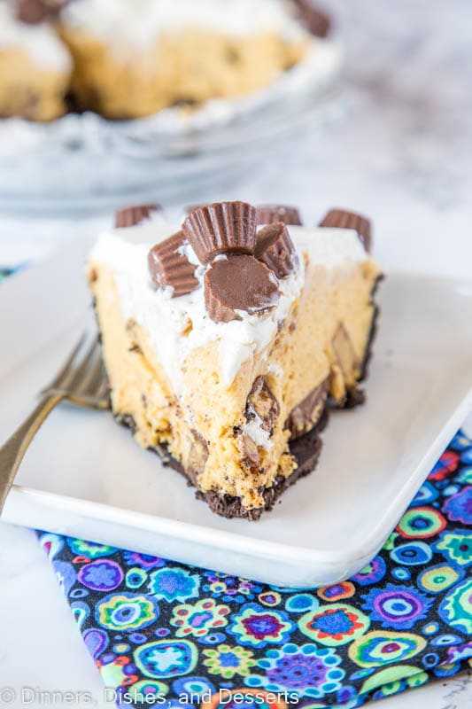 Peanut Butter Pie with Oreo Crust