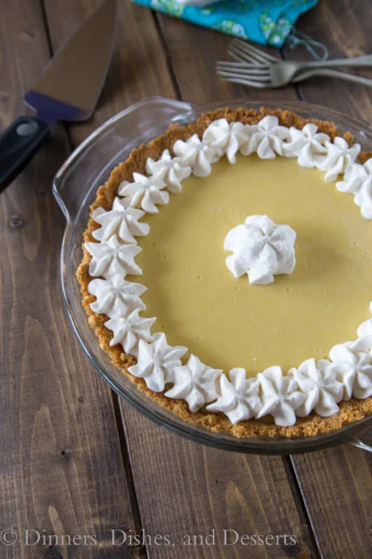 Key Lime Pie - creamy, sweet, tart and perfect for spring