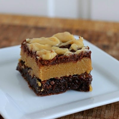 Peanut Butter Cookie Dough Brownies