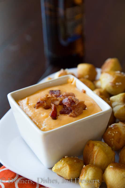 bowl of beer cheese dip