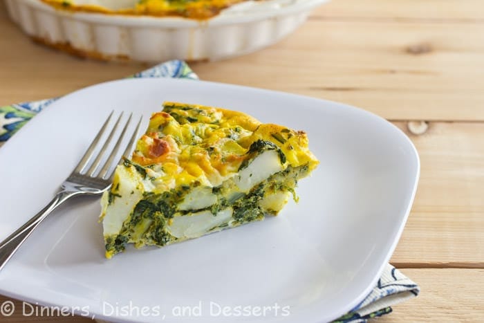 indian spiced quiche on a plate