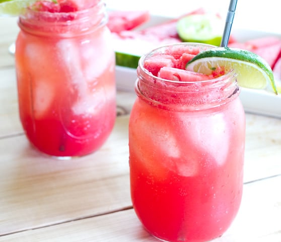 watermelon fizz in a cup