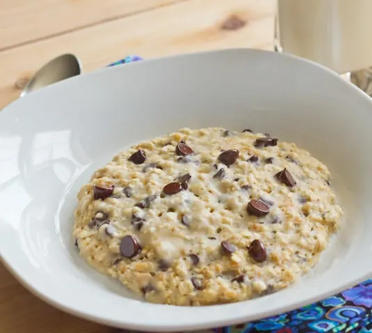 oatmeal breakfast cookie in a bowl