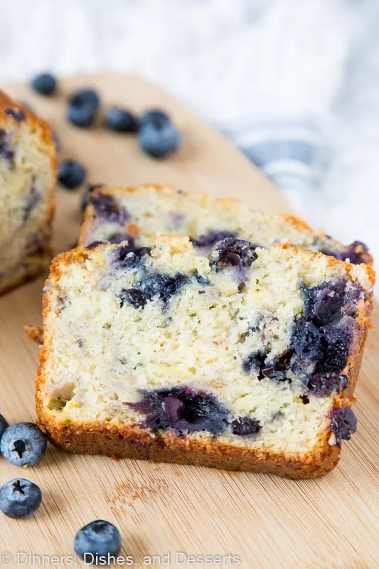 Blueberry Banana Bread Mini Loaf