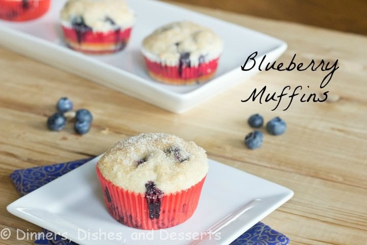 blueberry muffin sitting on top of a wooden table