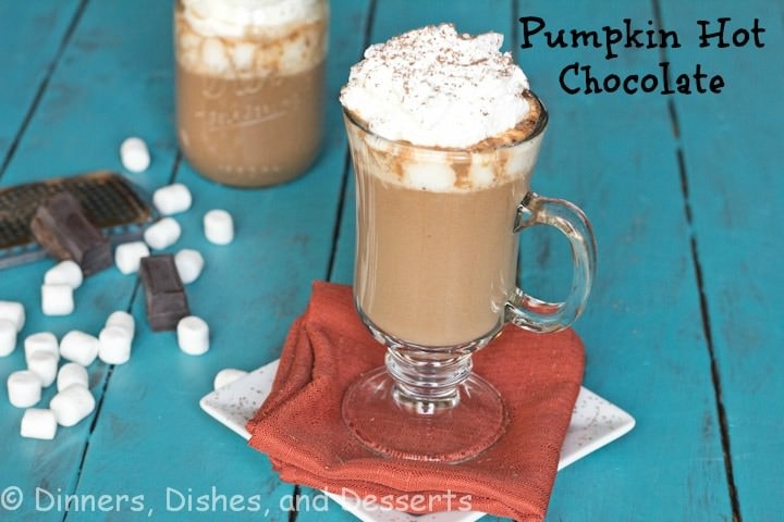 pumpkin hot chocolate