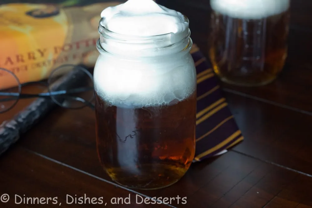 butterbeer in a cup