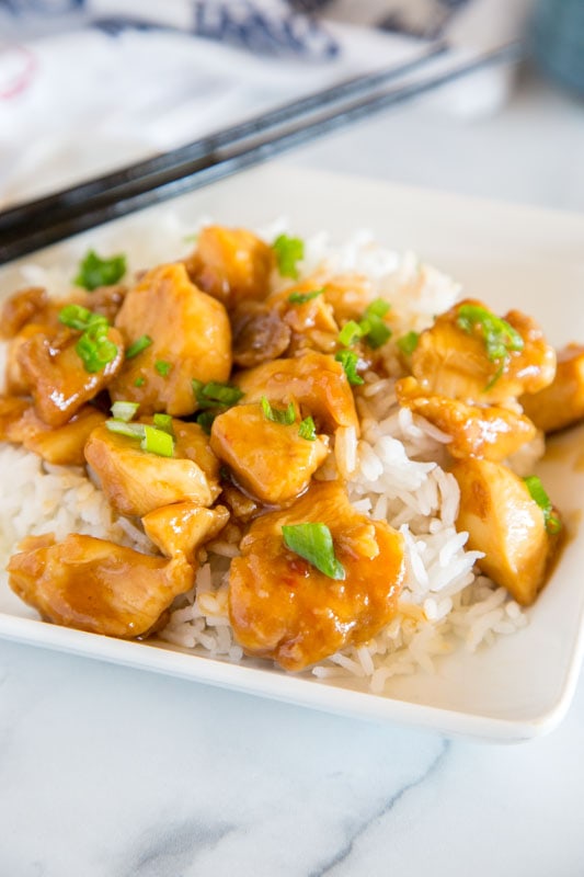 Homemade general tso chicken is so easy and delicious!
