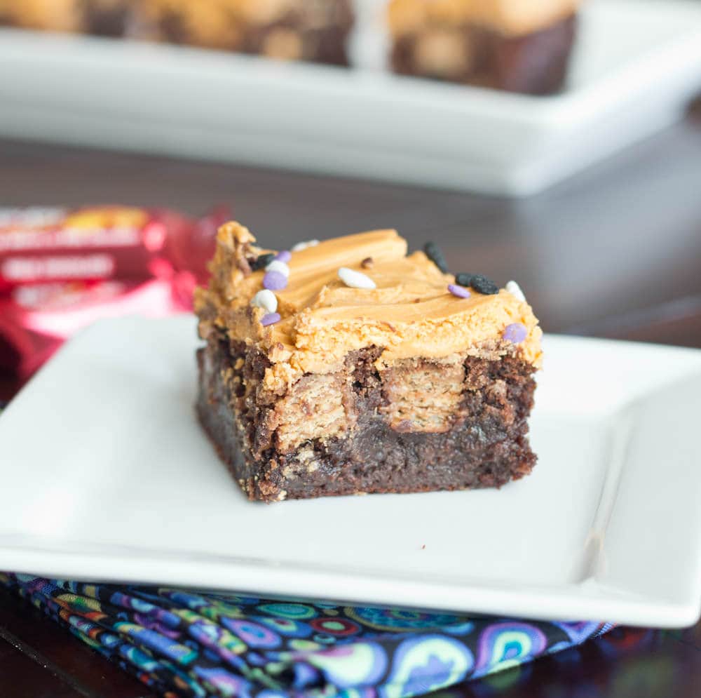 Kit Kat Butterscotch Brownies