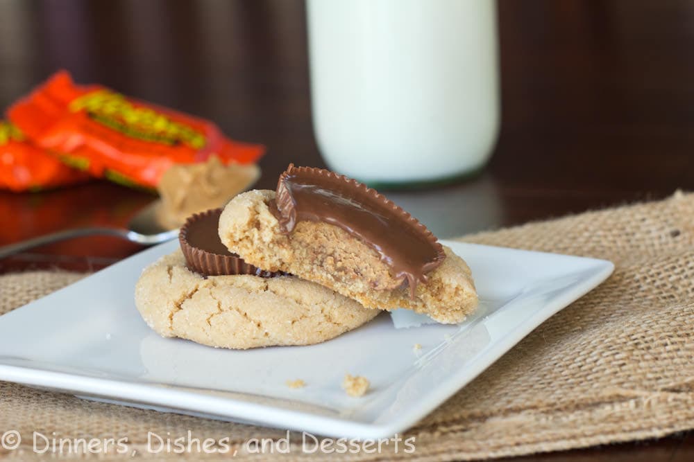 Peanut Butter Cup Blossom Cookies