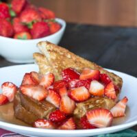 Peanut Butter Stuffed French Toast