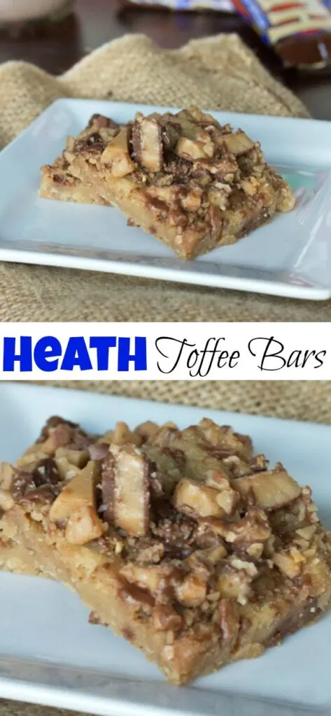 English Toffee Bars that are so easy to make and perfect for the holidays. 