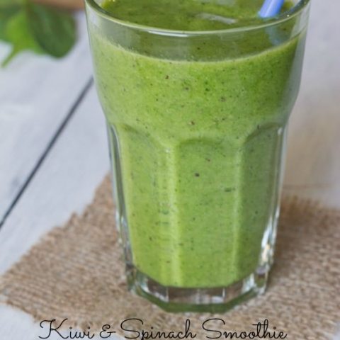 Kiwi Spinach Smoothie-image