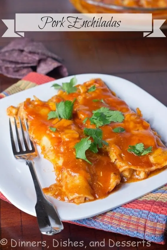 Pork Enchiladas