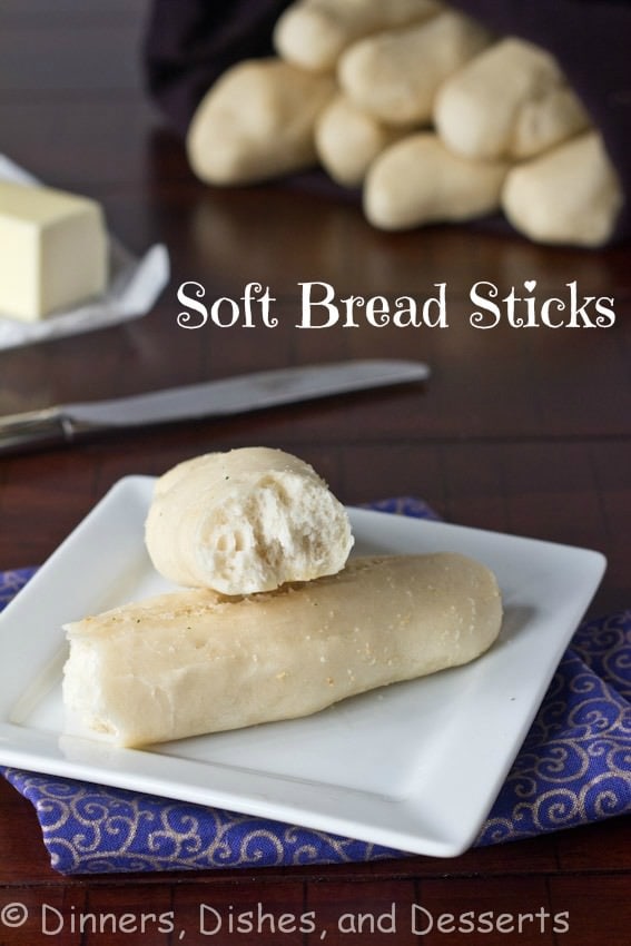 Homemade Soft Breadsticks