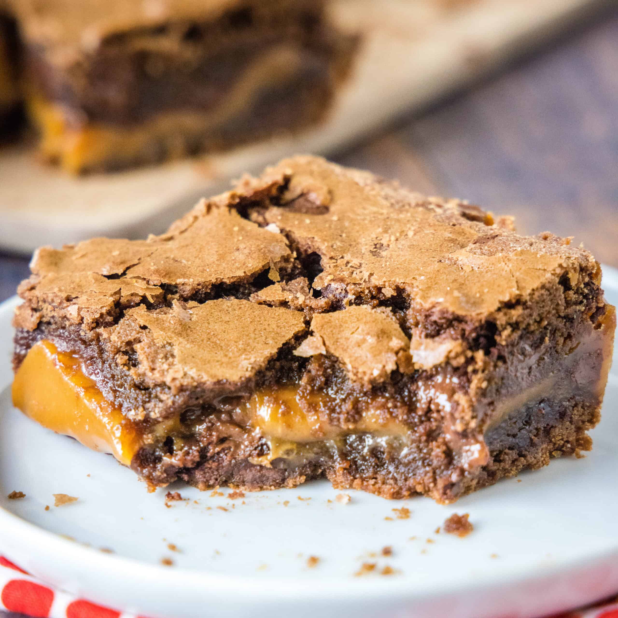 Salted Caramel Brownies