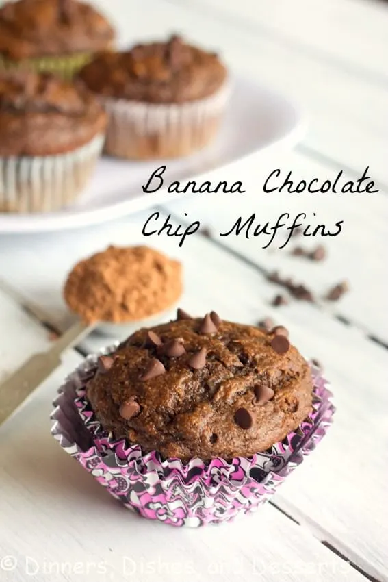 Banana Chocolate Chip Muffins