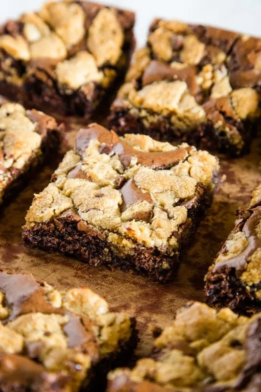 Brownie Chocolate Chip Cookies Bars are a must make for any dessert lover