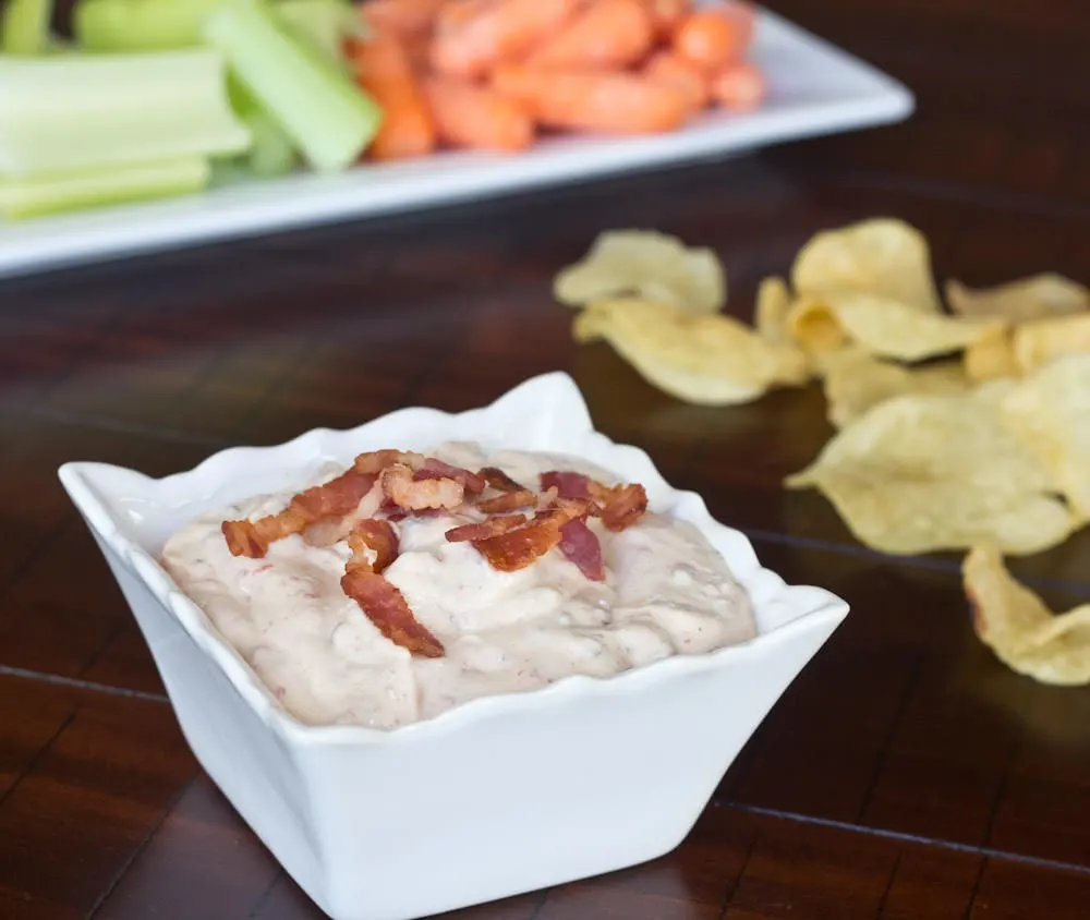 4th of July Chipotle Bacon Ranch Dip
