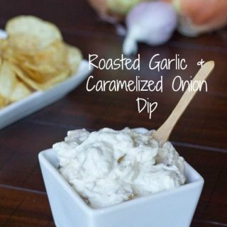 Roasted Garlic & Caramelized Onion Dip