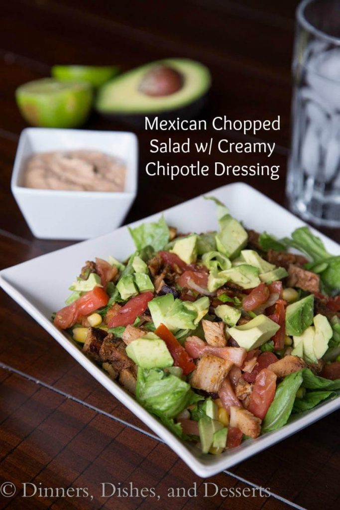 Chopped Chipotle Mexican Salad