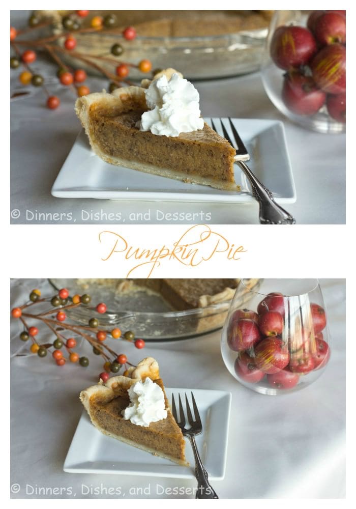 Pumpkin Pie - Homemade pumpkin pie is the ultimate pie for the holidays. Super easy to make and full of delicious spices. 