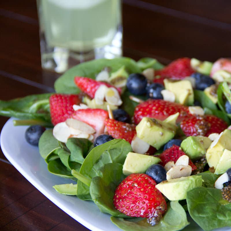 Berry Almond Salad