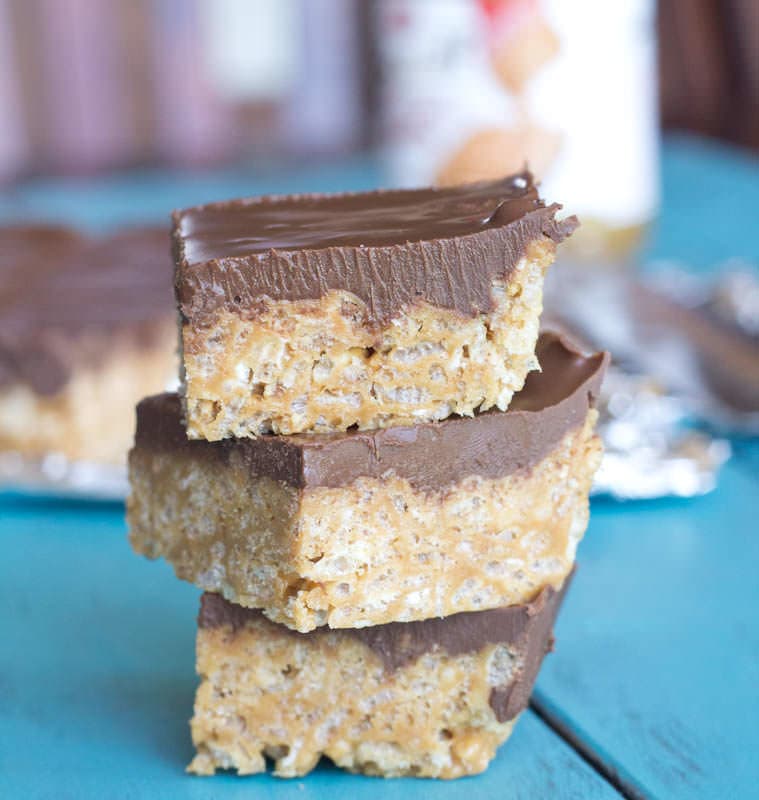 Biscoff Rice Krispie Treats