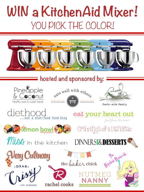 Kitchen Aid Stand Mixer Giveaway