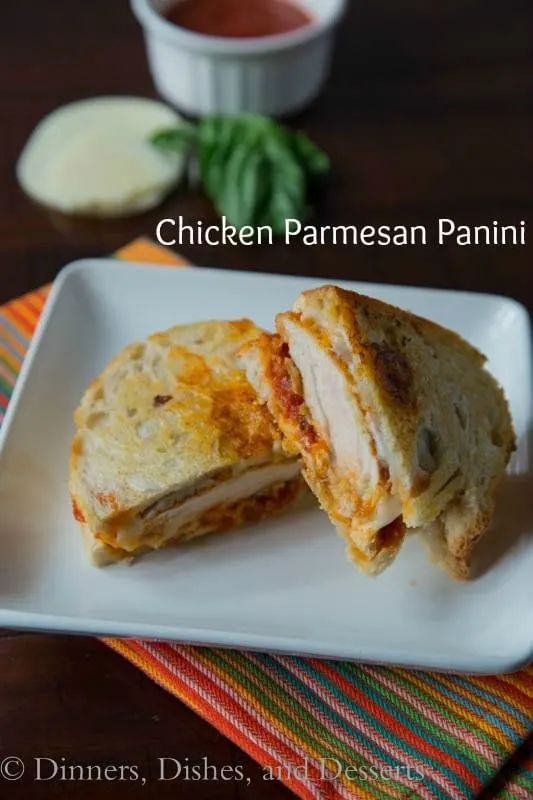 Chicken Parmesan Panini