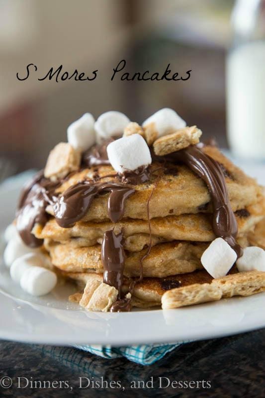 S'mores Pancakes