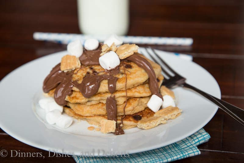 S'mores Pancakes