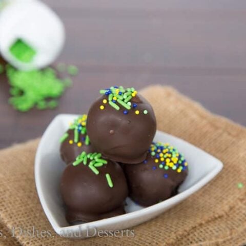 Mint Oreo Truffles