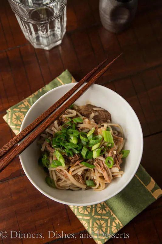 sesame beef noodle bowls