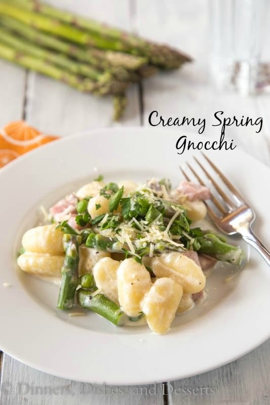 Creamy Spring Gnocchi