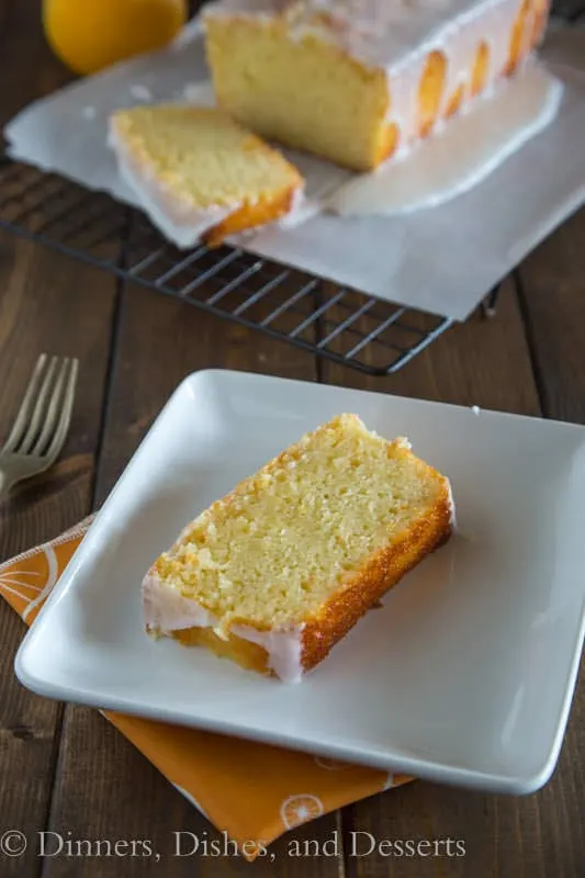 Grapefruit Yogurt Cake with a Grapefruit Glaze - sweet and tart and perfect for spring