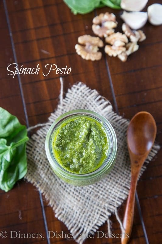 Spinach Pesto | Dinners, Dishes, and Desserts