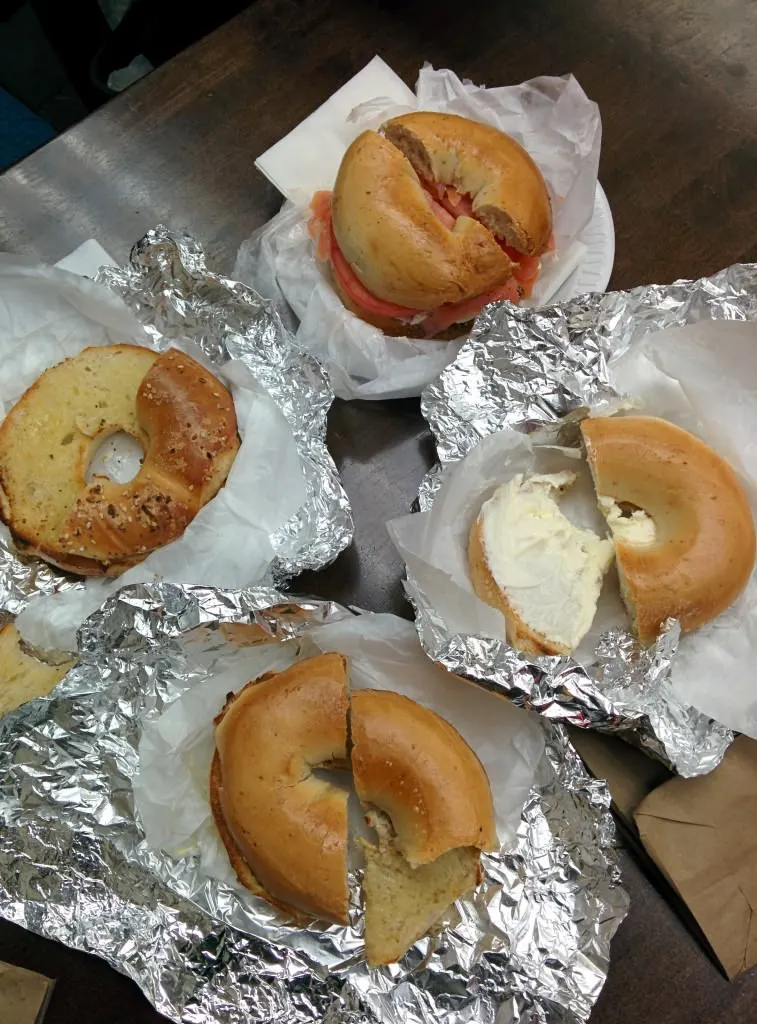Bagels in New York City