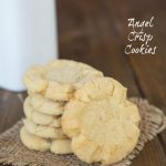 Angel Crisp Cookies - Cookies Grandma used to make!