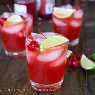 Cherry Limeade Margaritas