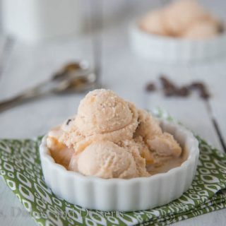 Chocolate Chip Caramel Swirl Ice Cream {Dinners, Dishes, and Desserts}