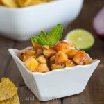 Peach Salsa {Dinners, Dishes, and Desserts}